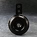 Nuhikap 2X 6V Black Mount Electric Horn for Car Motorcycle Truck Vehicle