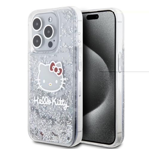 CG MOBILE Hello Kitty HKHCP15LLIKHET Coque pour iPhone 15 Pro 6,1