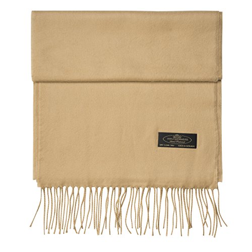 FHC Enterprize 100% Cashmere Ladies and Mens Scarves (camel)