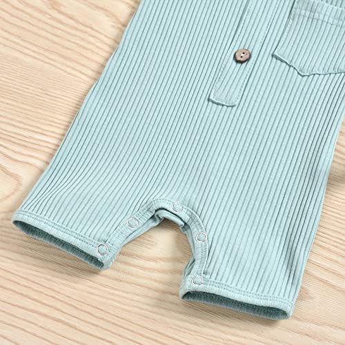 Image of Newborn Summer Baby Boy Girl Rompers Bodysuit Jumpsuit Playsuit One Piece Outfit Clothes