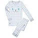Papallou Boys Girls Sleepy Face Print Pajama Set