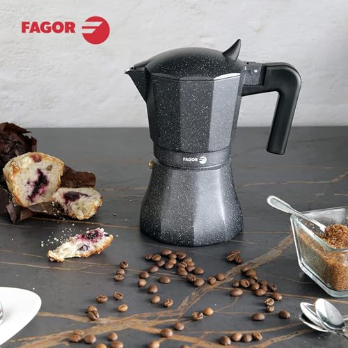 Cafetière Italienne Fagor Tiramisu – Aluminium, 6 Tasses - vue 9