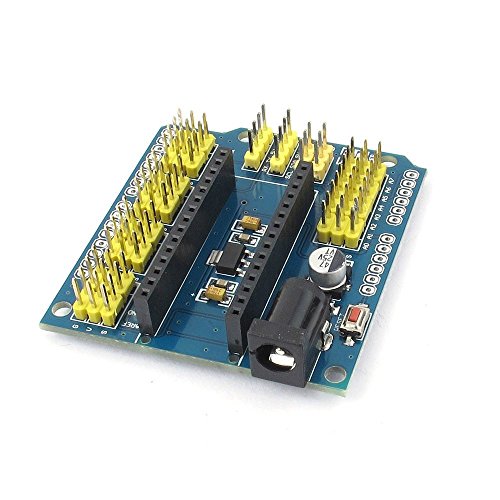 Solu Nano I / O Expansion Sensor Shield Module for Arduino UNO R3 Nano V3.0/nano Pro I / O Expansion Shield for Arduino UNO Nano 3.0 Compatible