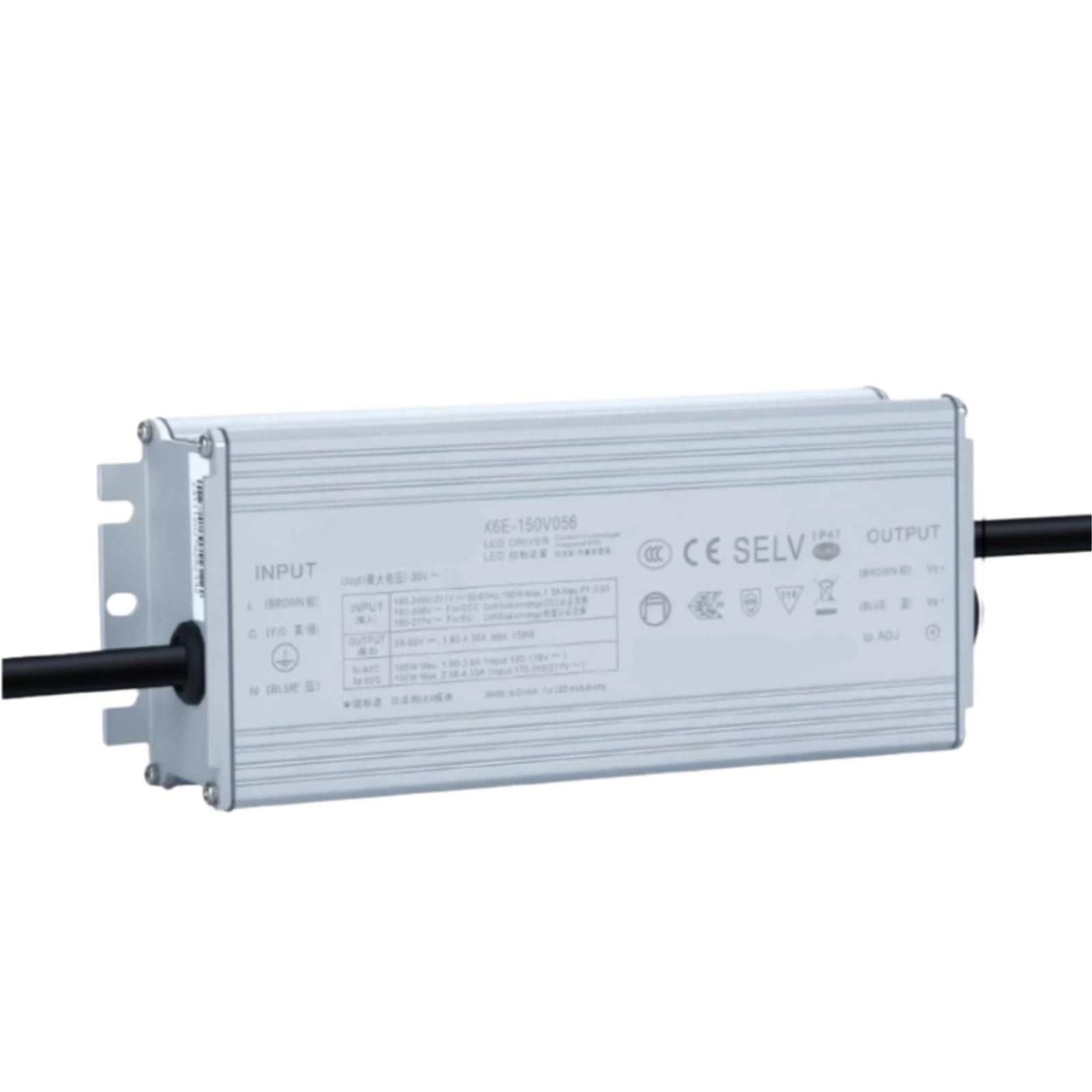 Controlador LED X6E-150V056: solucione fallos de corriente en luces exteriores 3