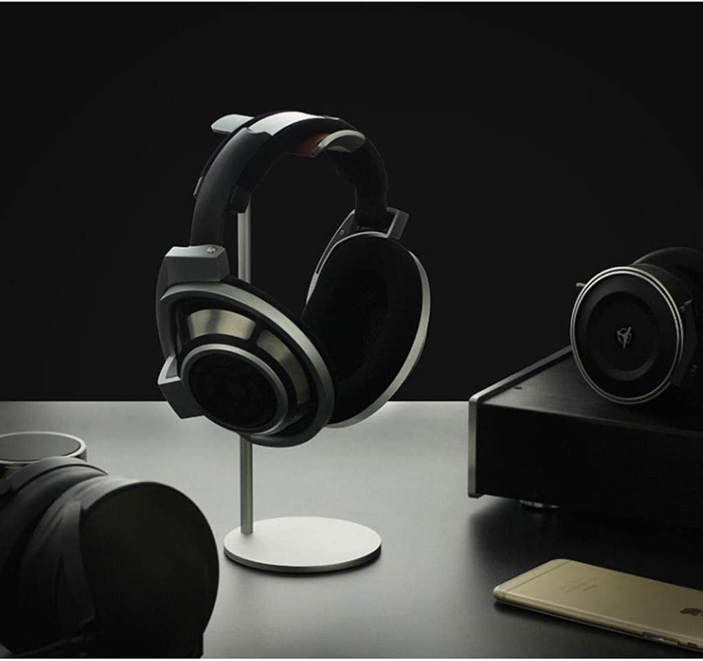 Supporto Per Cuffie Supporto Per Cuffie Universale In Lega Di Alluminio Supporto Per Cuffie Da Gioco Supporto Per Espositore Per Auricolari Staffa Per Gancio Per Auricolari Supporto Cuffie(Black)