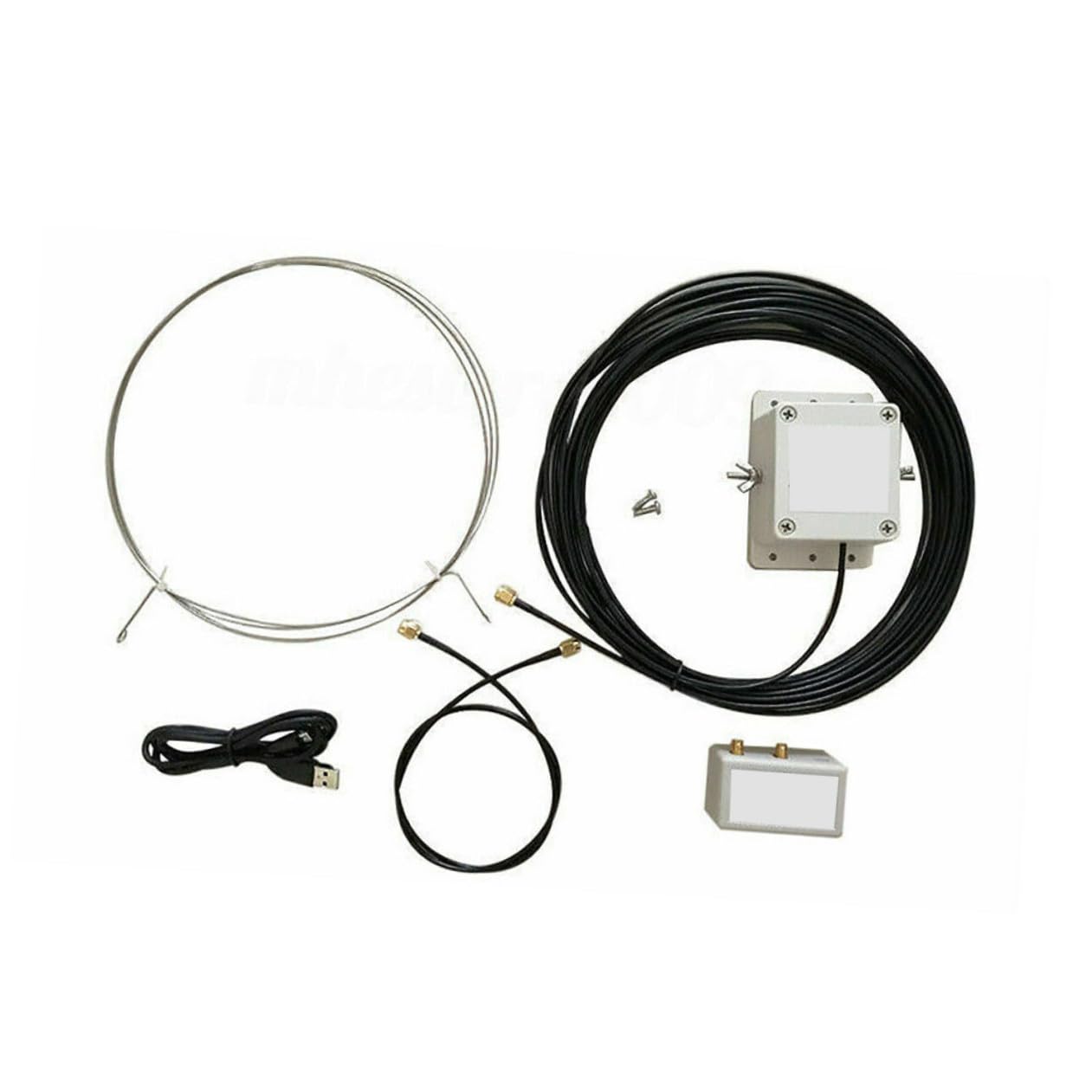 Homoyoyo Antenne Annulaire Active Mla-30 Suppression du Bruit Local Interférences, en Plastique, Modèle de 8, pour Toit ou Balcon