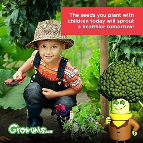 Miniatura 4 de Jardín de hierbas + kit de inicio de jardinería para niños + videos educativos para interiores y exteriores, kit de iniciación de semillas en juego