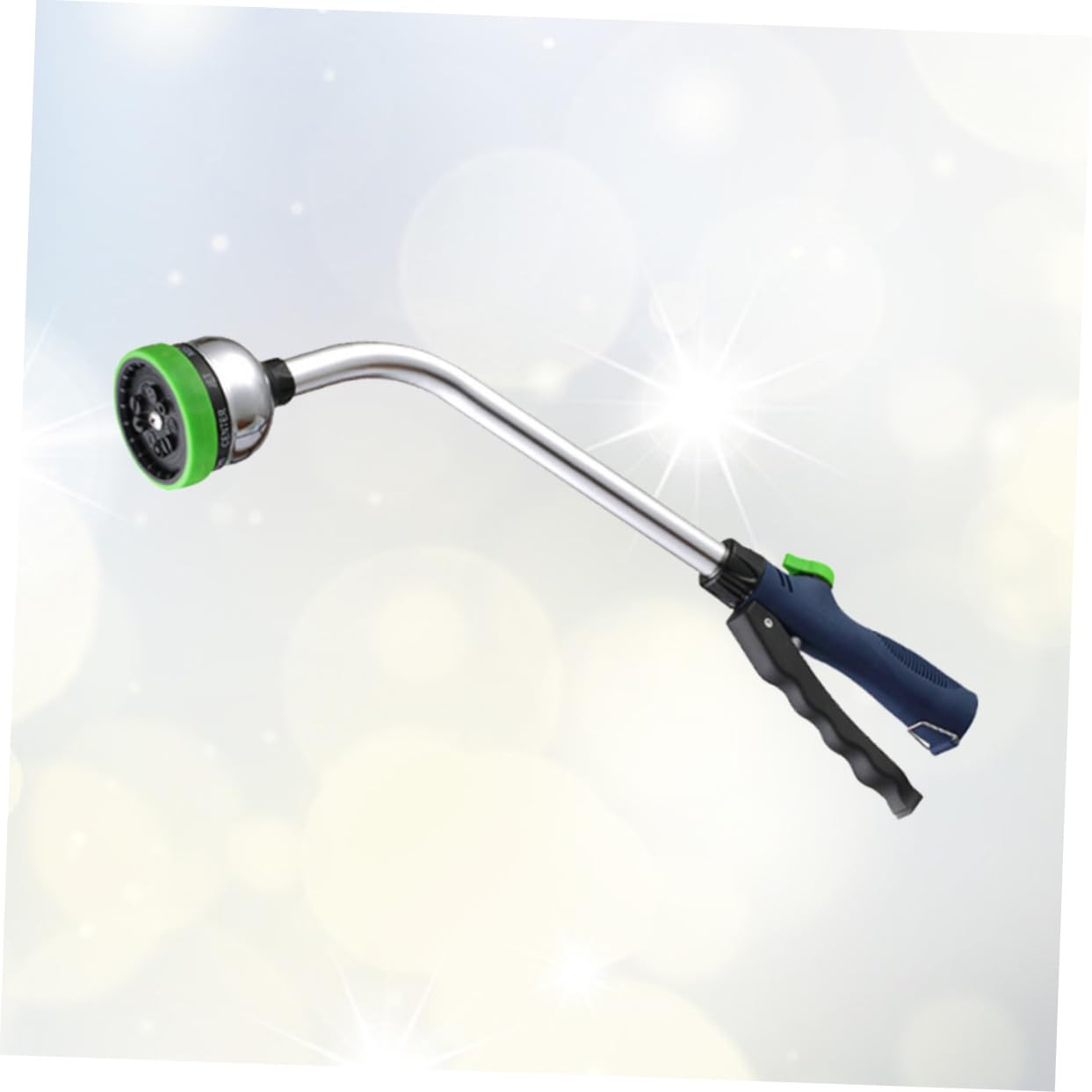 Pistola de Agua Multifunción de 18 Pulgadas, Metal, Verde