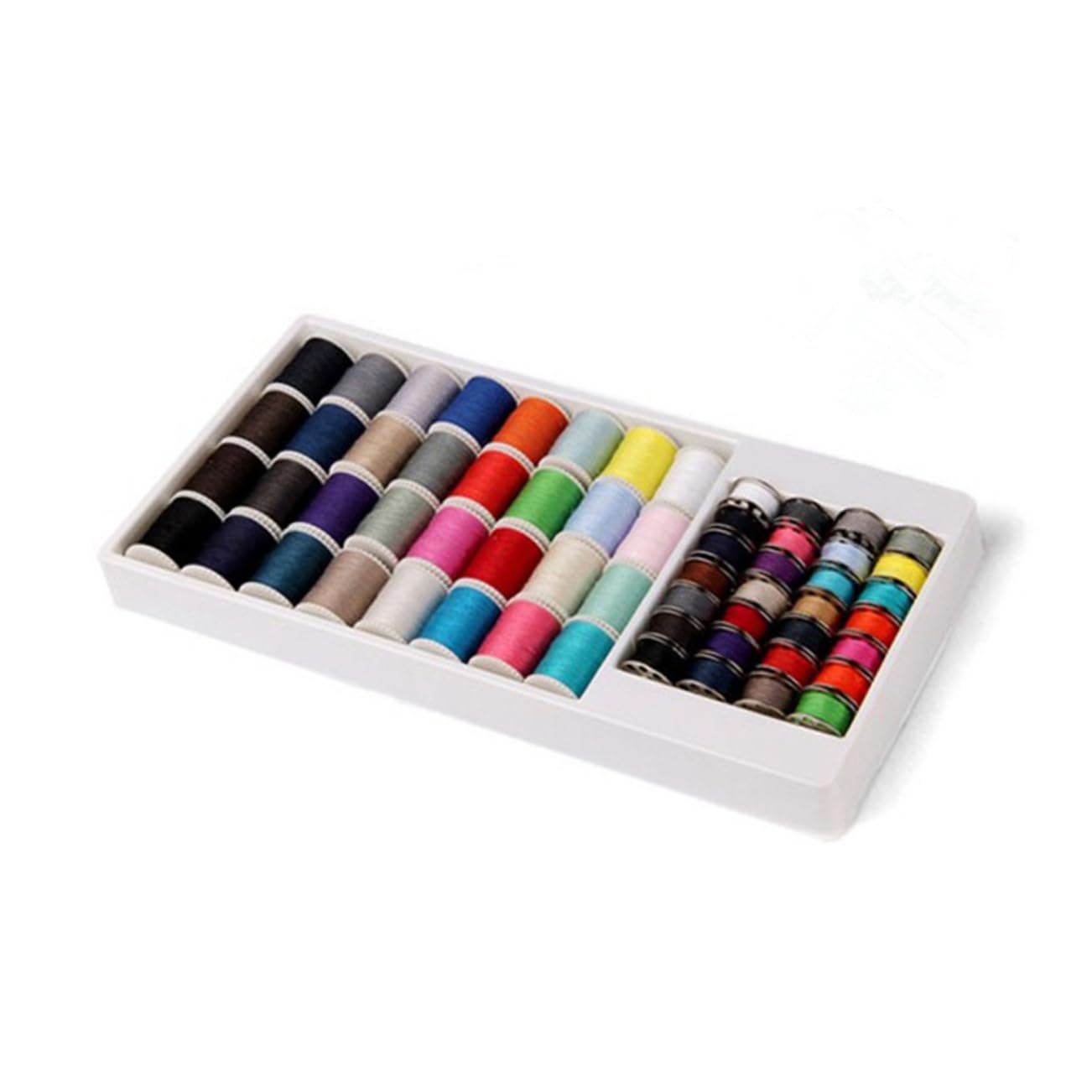 Poliestere Set di Fili da Cucito 60 Pezzi per Ricamo e Quilting