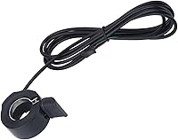 Vista 8 de Dioche Control de velocidad de acelerador de pulgar, empuñaduras de barra de acelerador de pulgar de 3 alambres en mango izquierdo/derecho