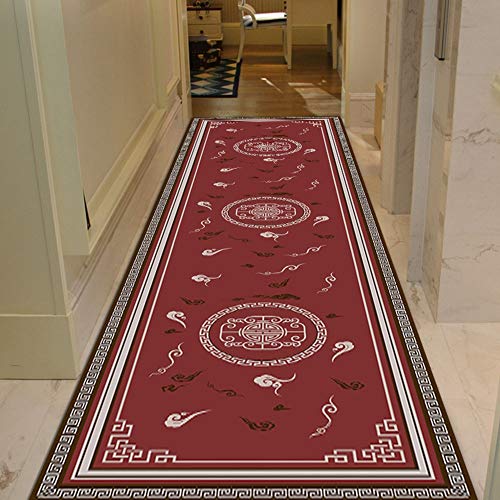 Alfombras de pasillo largo de pasillo suave antideslizante moqueta corredor 3