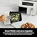Ninja Foodi 4-in-1 8QT 2-Basket Air Fryer with DualZone Technology – Family Size Air Fryer with Independent Cooking Zones, Match Cook, Smart Finish, Air Fry, Roast & More