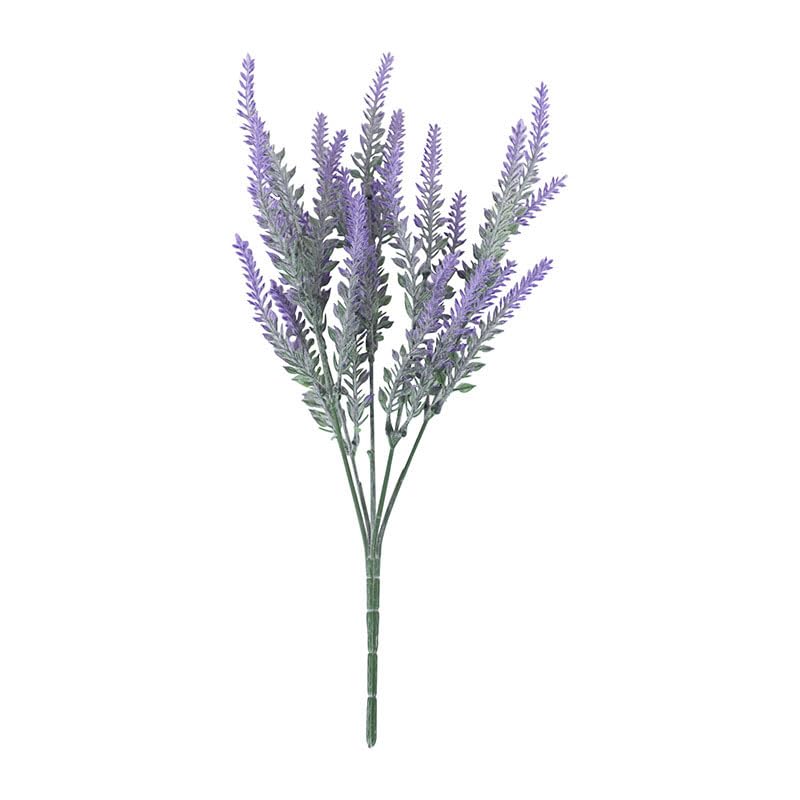 Pampas Grass Artificial Flores Decorativas Primavera Lavanda miniatura 7