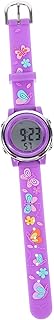 1 pç relógio infantil relógio infantil relógio infantil relógio de pulso LED relógio borboletas relógio infantil presente de estudante ABS relógio de exercício de LED relógio de estudantes, Conforme mostrado., 21X3.5CM, Centímetros