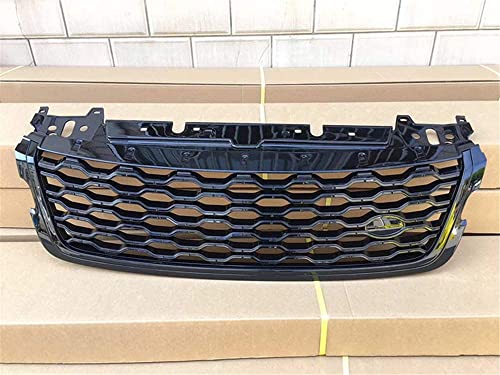Voiture Calandres Avant Et De Radiateur Pour Land Rover Range Rover Velar 2017-2019, Pare Choc Avant D'AéRation Grille Garnitures D'Insert Calandre Accessoires Cover