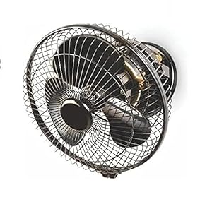 Kenvi US Cabin Fan Office Fan12Inches 300 MM 100%Copper Motor High Speed 1 Year Warranty HSLV Technology || Black || RT454