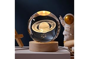 3D Galaxy Crystal Ball Night Light: An Immersive Celestial Adventure