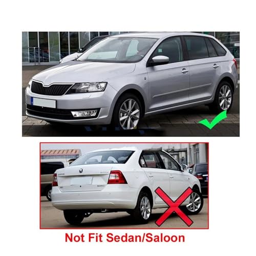 Garde-boue Skoda Rapid Spaceback 2013-on bavettes avant de berline - 3