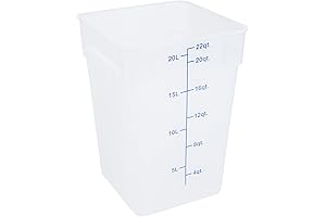 Restaurantware - Met Lux 22-Quart Vacuum Stackable Food Storage Container