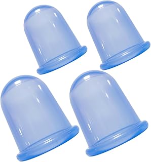ADOCARN 4 Pçs Copo De Silicone Copo Anticelulite Massageador Facial Ventosa Removedor De Sílica Gel Azul O Rosto Conjunto De Copos De Remoção De Lipoma Rosto Copos De Silicone Removedor