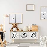 SATISFACCIÓN GARANTIZADA: Un acabado ideal para cualquier habitación. Mejore cualquier dormitorio, sala de estar o espacio interior/exterior. Si el adhesivo no pega, tiene un defecto o está roto o dañado, le enviaremos inmediatamente uno nuevo gratis por correo prioritario.