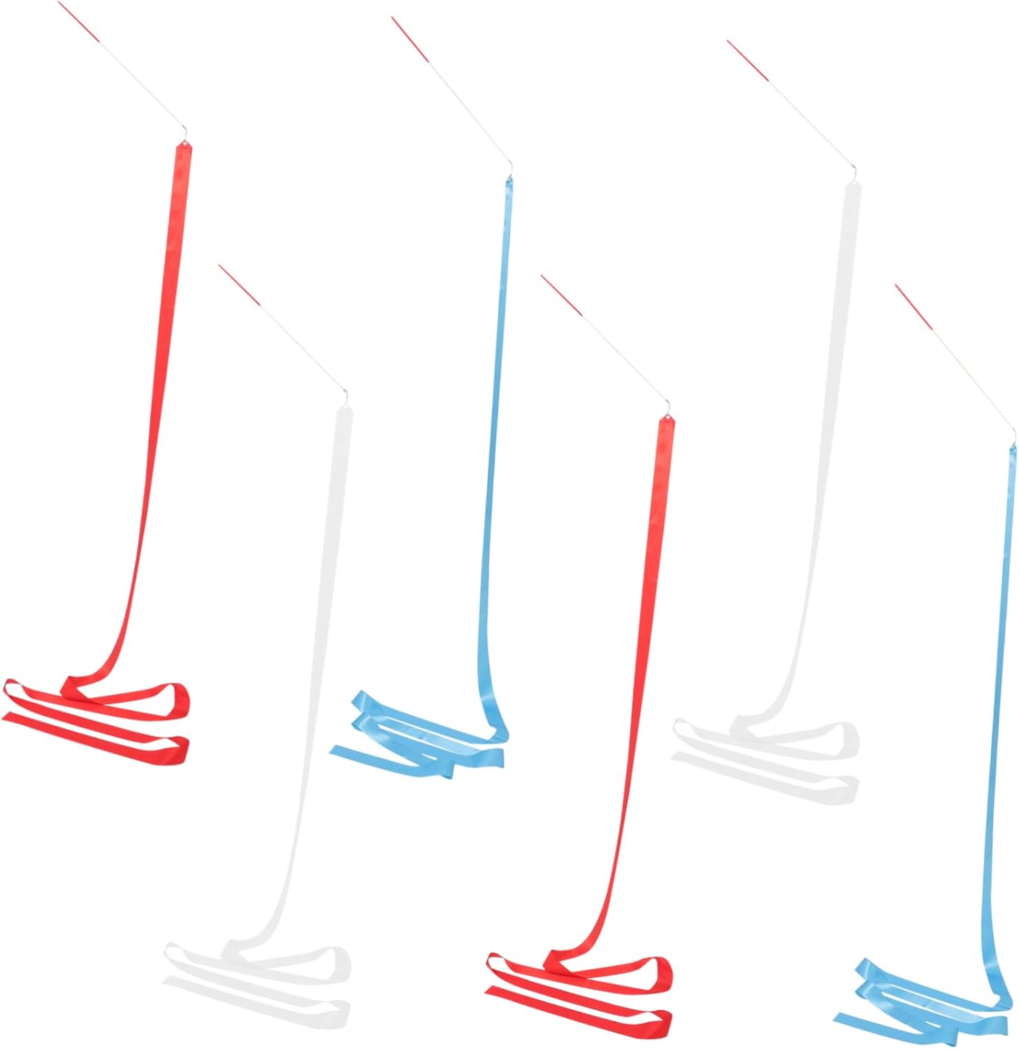 GALPADA Gymnastics Party Decorations Rhythmic Dance Ribbons Gymnastics Party Supplies Dancing Ribbon Glitter