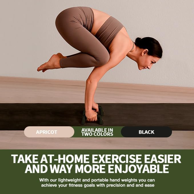 Miniatura 6 de Barras de empuje para entrenamiento de fuerza para paradas de manos, plancha completa y inmersiones, calistenia, gimnasia, antideslizante,