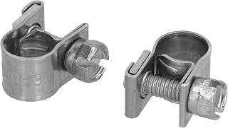 EasytoUse Mini Hose Clamp, Made of 304 Stainless Steel, Perfect