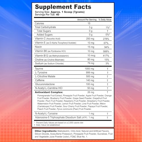 Image of G Fuel Dragon Ball Z Energy Drink Powder, Pre Workout Caffeine Mix for Gaming, Sugar Free Focus Amino, Vitamin + Antioxidants, 9.8oz (Strawberry Lychee, 40 Servings)