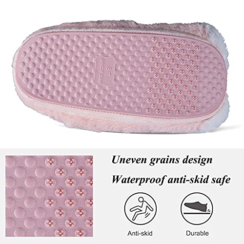 OSVINO Bunny Slippers for Women Girls Fluffy Bunny Slippers Cute Plush Rabbit Slippers Indoor Winter Warm Shoes Easter Gifts4