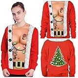 Photo Gallery viviweek brutto maglione di natale degli uomini donne divertente design unsiex felpa 3d stampato pullover girocollo felpe, one color, m Photo Gallery viviweek brutto maglione di natale degli uomini donne divertente design unsiex felpa 3d stampato pullover girocollo felpe, one color, m