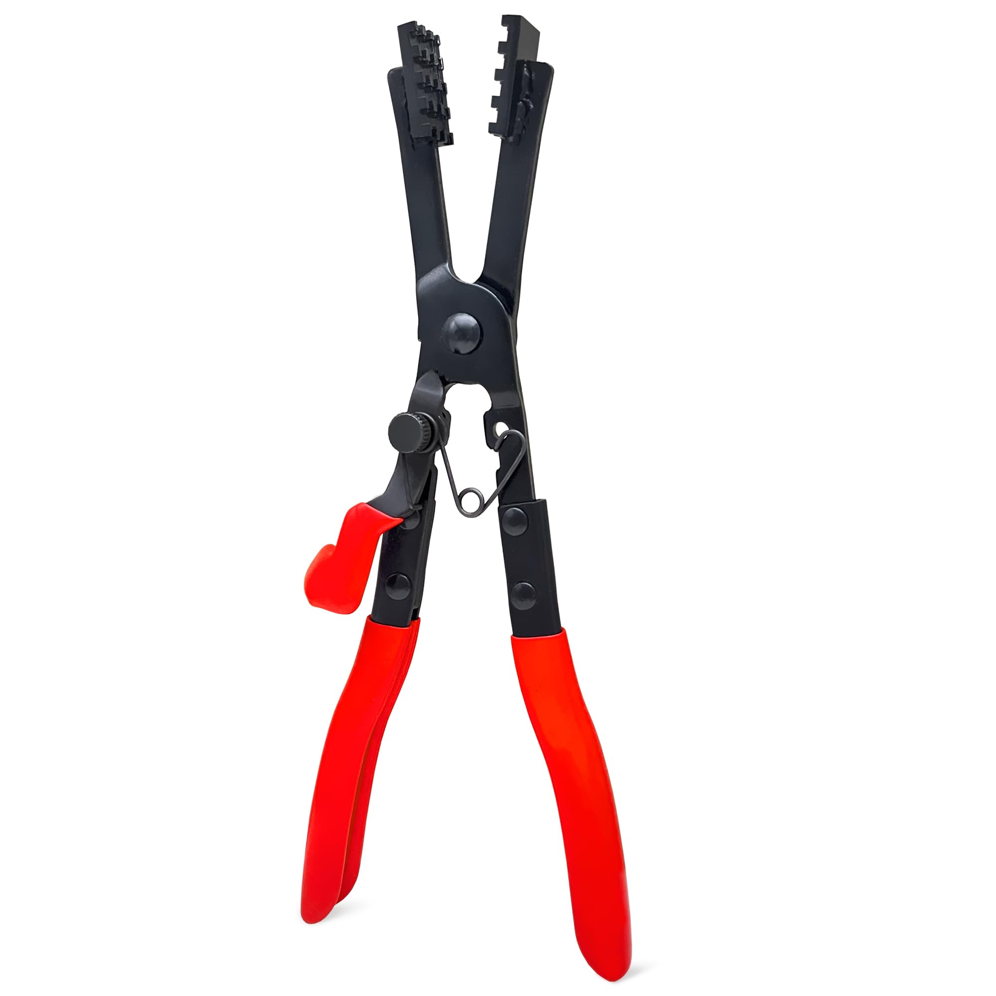 Heavy-duty Straight Hose Clamp Pliers with Locking Device for Quick Removal and Installation of Various Types of Strong and Hard-to-reach Hose Clamps…