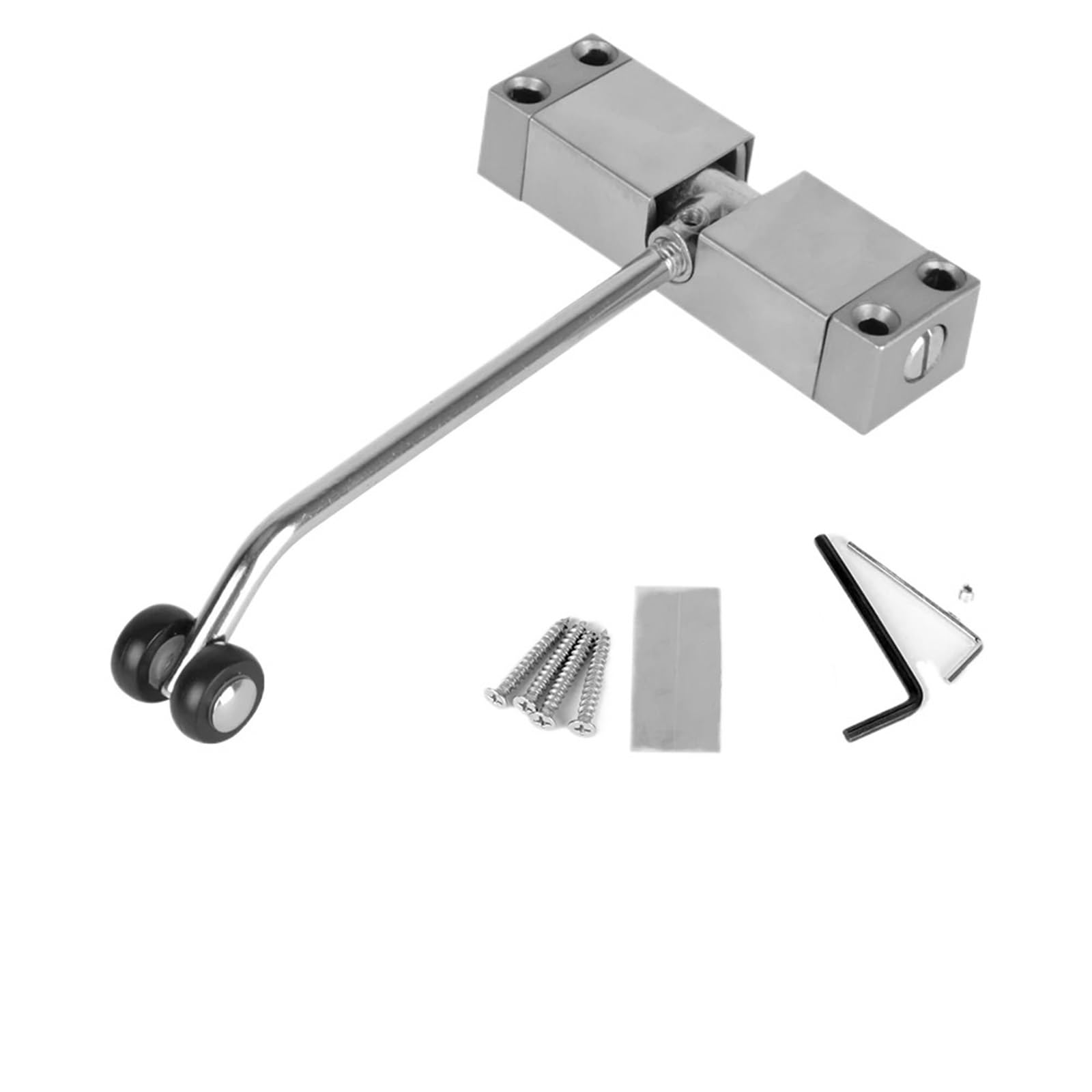 Door Closing Adjustable Furniture Hardware Spring Door Closer Stainless Steel