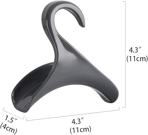 Miniatura 2 de Percha para barra de armario Organizador de almacenamiento de bolso Perchas acrílicas para colgar bolsos, mochilas, carteras, crossovers, bolsas