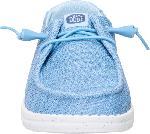 Image of HEYDUDE Women's Wendy Stretch Sox Slip On Loafer | Lightweight Stretch Mesh Easy On | Elastic Laces, Sock Like Fit