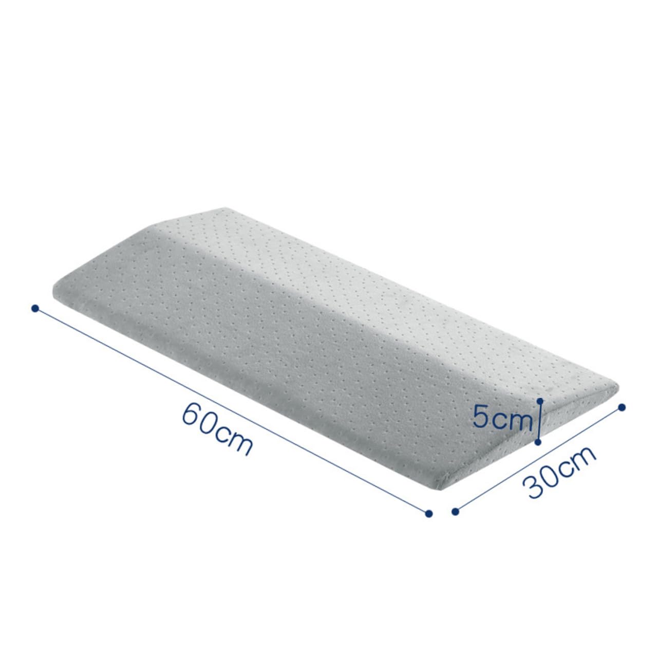 Luxshiny Waist Support Pillow for Pregnant Women Memory Cotton Lumbar Cushion for Superior Back Comfort for Bed Train Bus Car Tv Use and Safe Grey