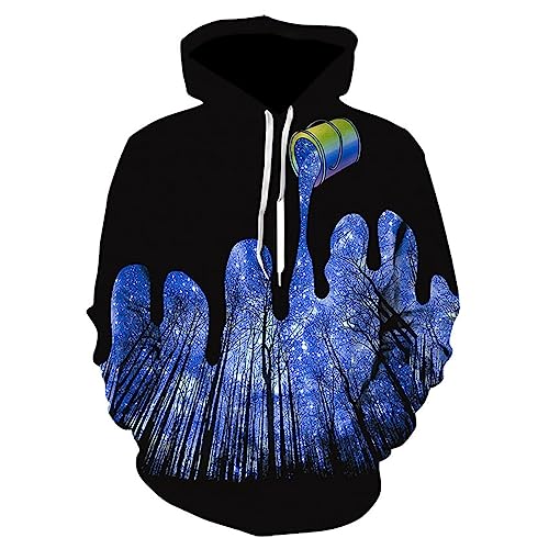 KEES Rollkragenpulli Schwarz Warme Pullover Damen Skater Hoodie Die...