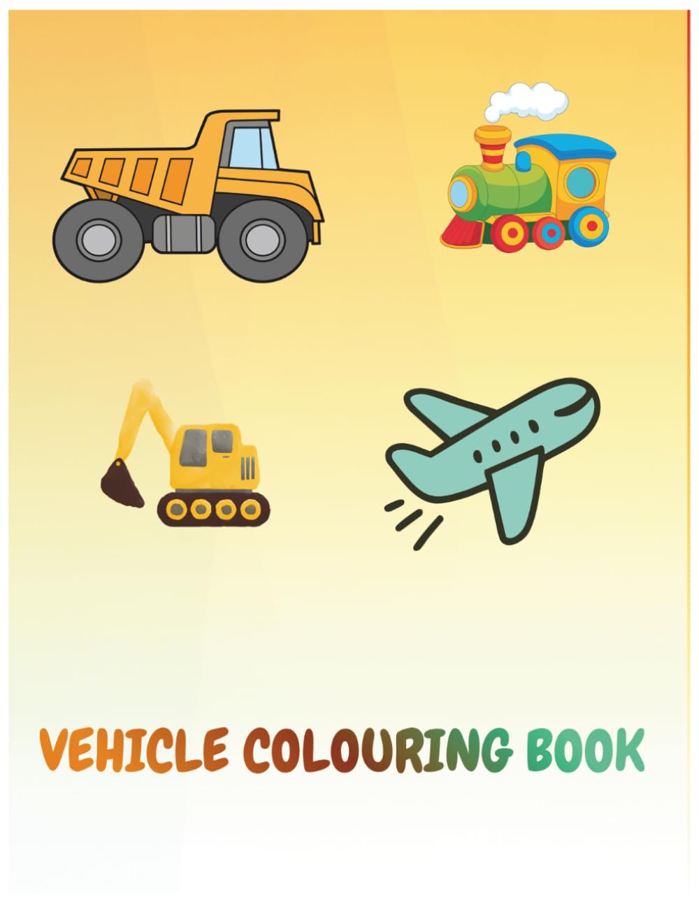 VEHICLE COLOURING BOOK