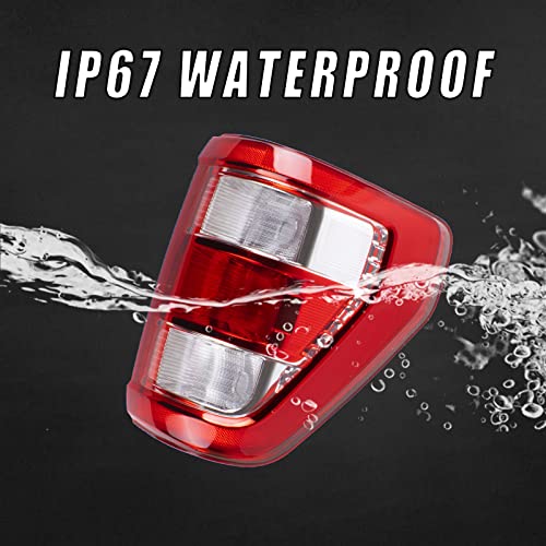 Boine Right Passenger Side Compatible With 2021 2022 Ford F150 F-150 Xl Rear Tail Light Housing - Without Bulb (Right Passenger Side) #TOP4