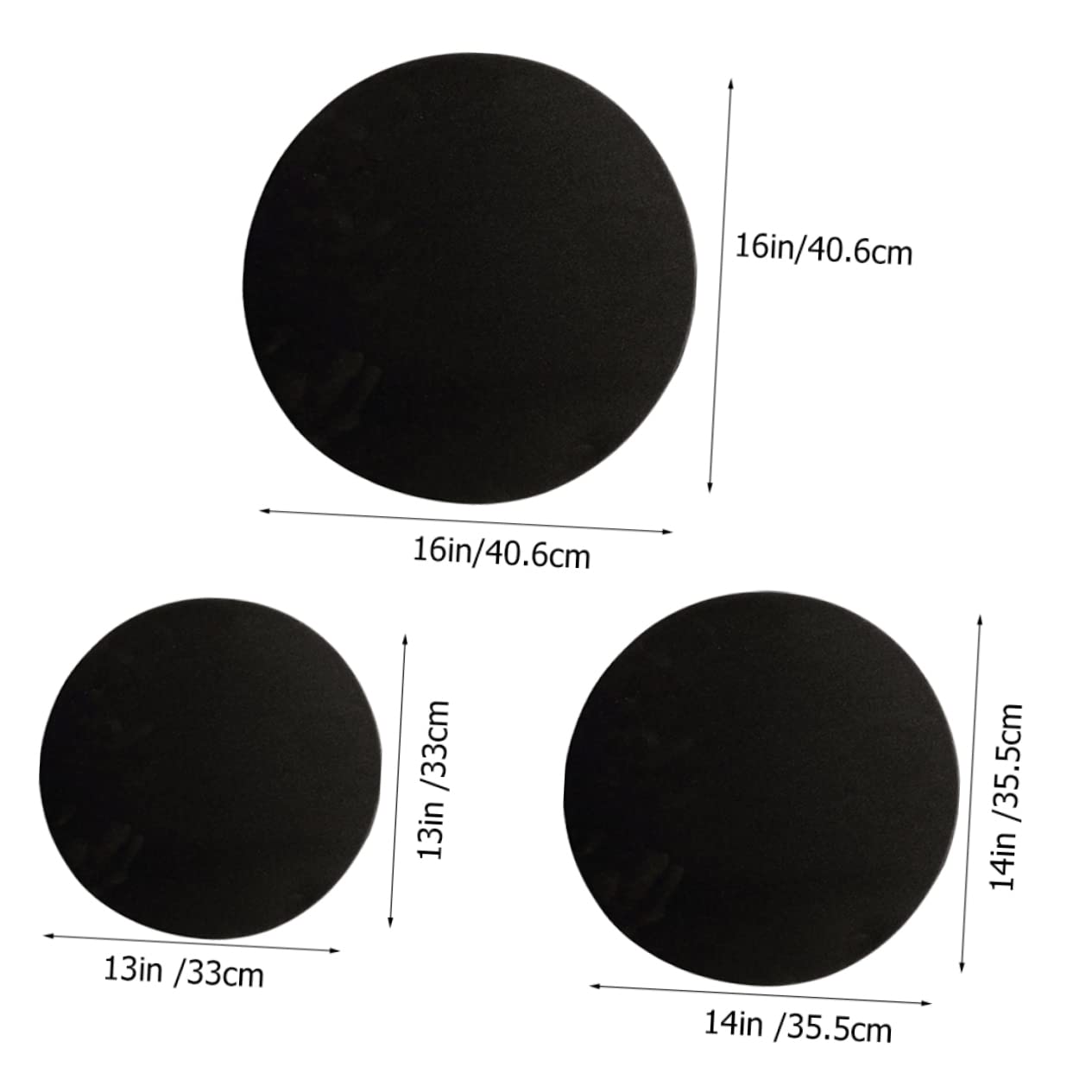 ERINGOGO 8Pcs Drum Mute Pads Reusable Sound Dampening for Drums Lightweight and Tone Control for Practice and Volume Reduction