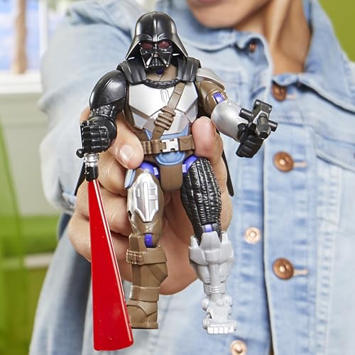 MixMashers Vador figurine 12 cm deluxe personnalisable à mélanger et combiner avec accessoires Star Wars Dès - vue 7