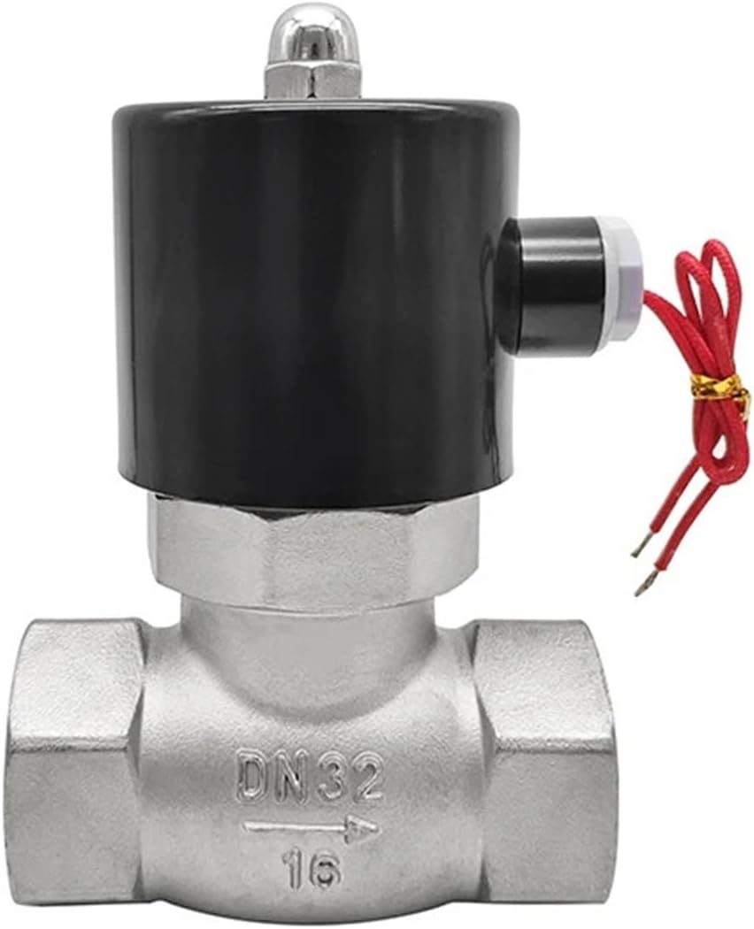 1-1/4" 24 Volt Stainless Steel Steam Solenoid Valve Normally Closed Solenoid Valve 12V 220V 110V(110VAC)