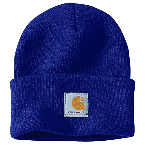 Carhartt Men's Knit Cuffed Beanie, Dusk Blue, One Size