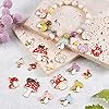 LEGENTLISUR 28 Breloque En Émail Animal Pour La Fabrication De Bijoux Pendentif Champignons En Vrac Pour Bracelet Collier Porte Clés Fournitures De Bricolage #2