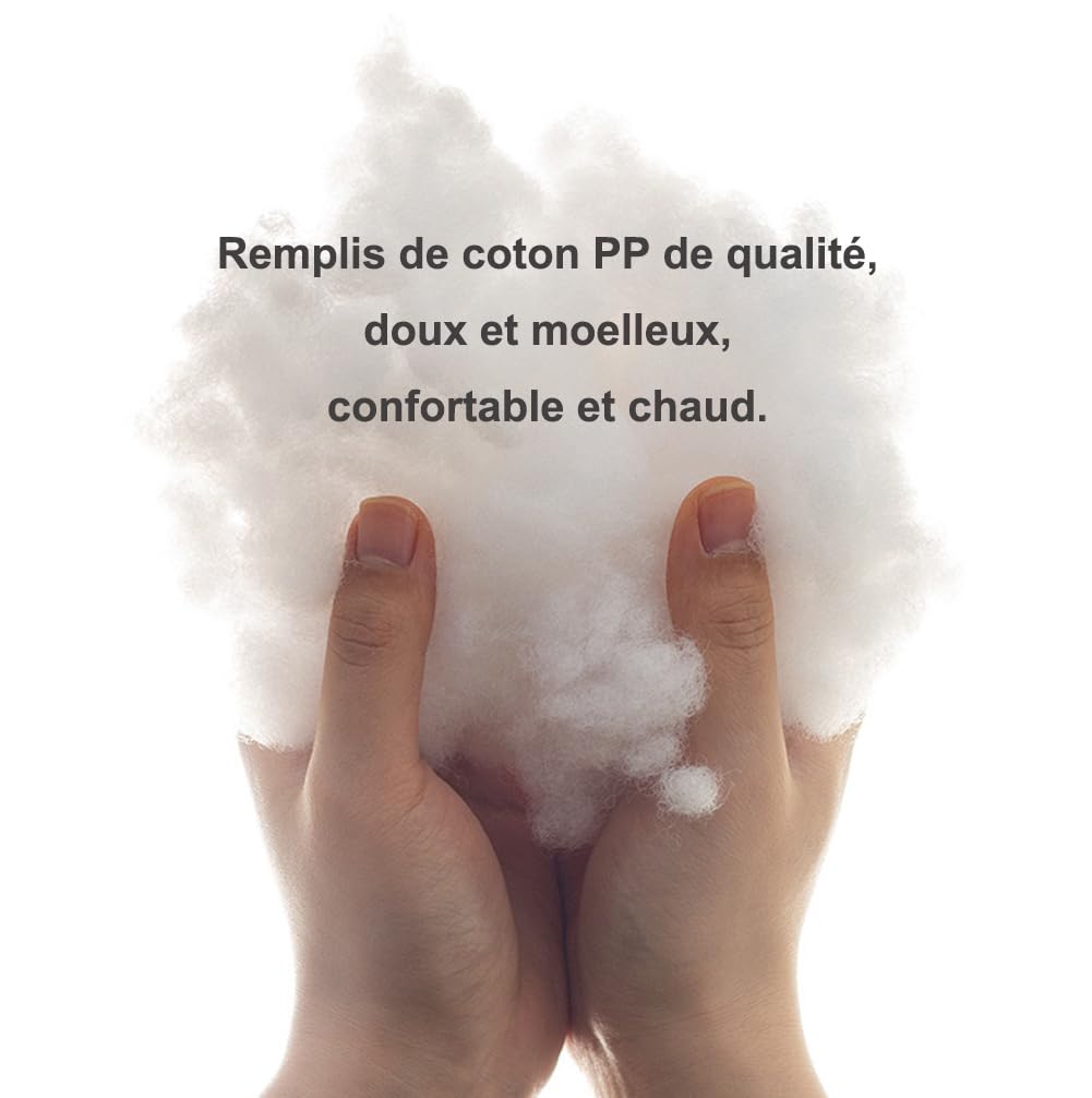 Yuly Panier Chat, Panier pour Chien, Semi-fermé, Coussin Apaisant pour Chats, Lit Moelleux en Peluche pour Animaux, Canapé, Lavable et Anti-anxiété, Antidérapant (Café)
