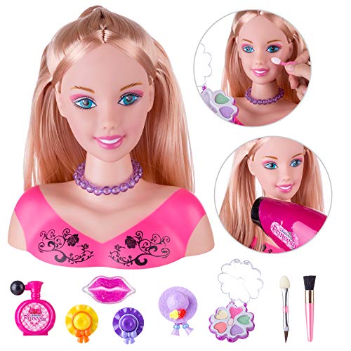 Konhaovf KEDOUNG Styling Head Doll For Girls' Hair And Makeup Practice thumb #1