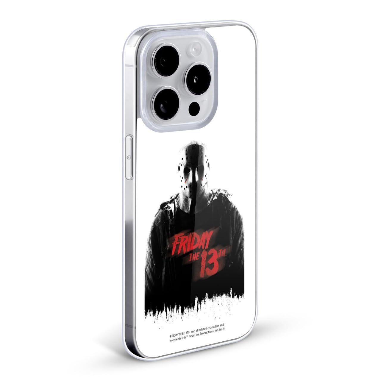 Head Case Designs Licenza Ufficiale Friday The 13th 2009 Jason Voorhees Key Art Grafica Custodia in Gel [Grado Militare] Compatibile con Apple iPhone 14 PRO Max E Compatibile con MagSafe