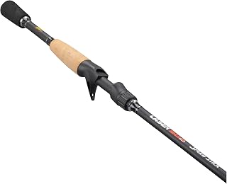 Lew's Laser SG1 Spinning Rod: IM6 Graphite Blank, Stainless Guides, Split Cork Grip - Sensitive Bass Fishing Rod