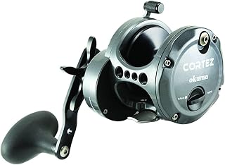 Okuma Cortez Graphite Star Drag High Speed 6.2:1 Reel