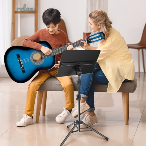 Image of Music Stand, Folding Music Stand Portable Music Stand For Sheet Music